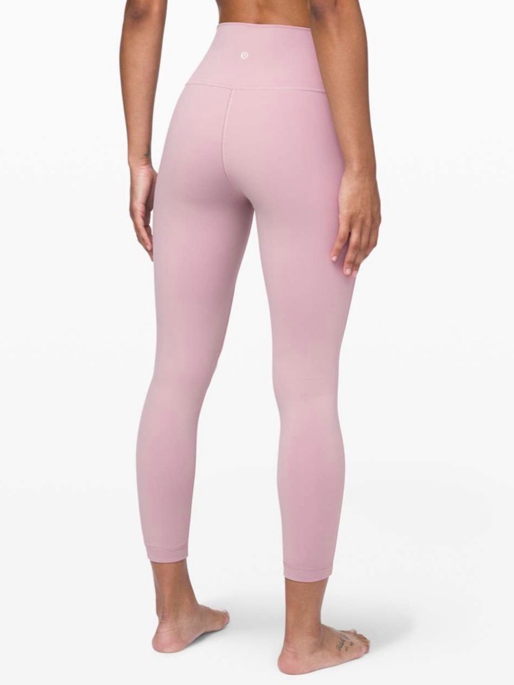 Lululemon Wunder Under High Rise Lined Legging in 25” Smokey Blush Luxtreme